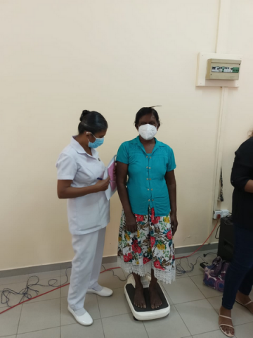 A health medical clinic at Homagama Wataraka South Service Square (2022-11-19)